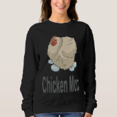 Sweatshirt Chicken Mom  Chicken Farming (Devant)