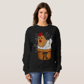 Sweatshirt Chicken Pot Pie  Math pun Chicken Pot Pi (Devant entier)