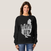 Sweatshirt Chicken Themed Chicken Owners (Devant entier)
