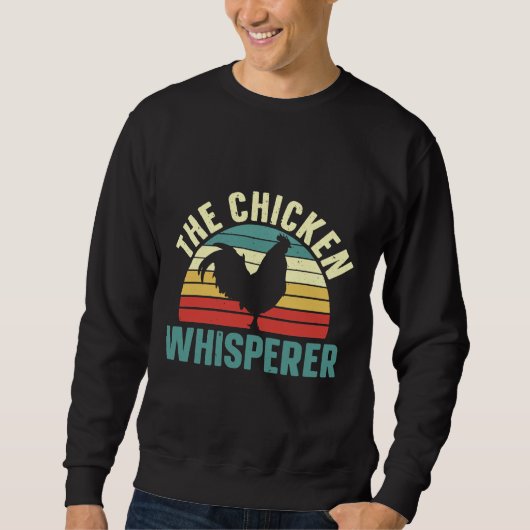 Sweatshirt Chicken Whisperer Farm (Devant)