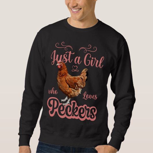 Sweatshirt Chicken Womens J (Devant)