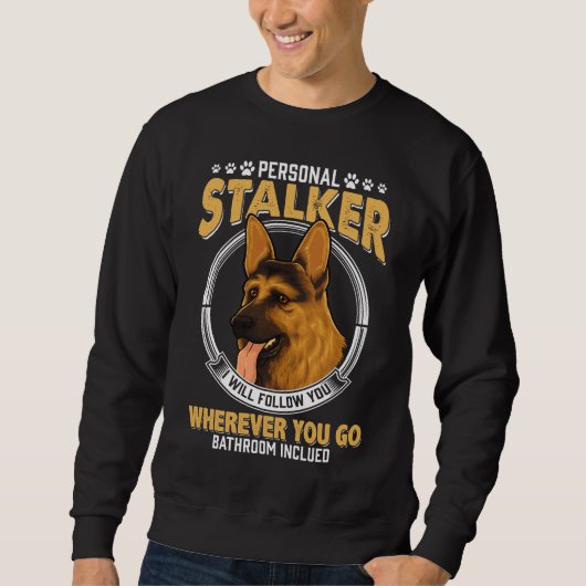 Sweatshirt Chien allemand de berger (Devant)