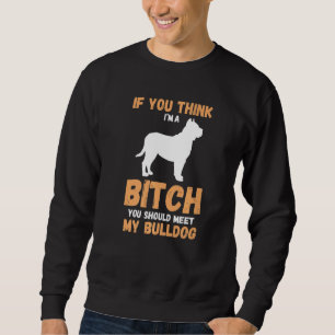 Sweatshirt Chien anglais Bulldog