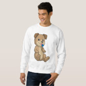 Sweatshirt Chien avec sucettes sucette (Devant entier)