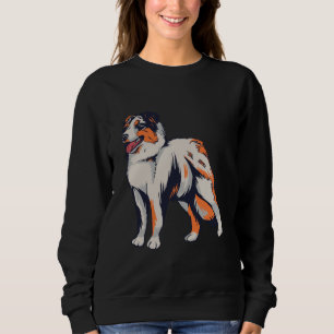 Sweatshirt Chien berger australien Aussie chien de ferme