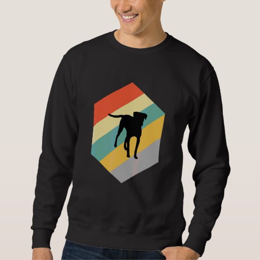 Sweatshirt Chien Black Mouth Cur (Devant)