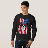 Sweatshirt Chien Boxer 2 (Devant entier)