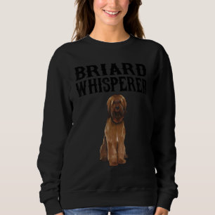 Sweatshirt Chien Briard Wisperer