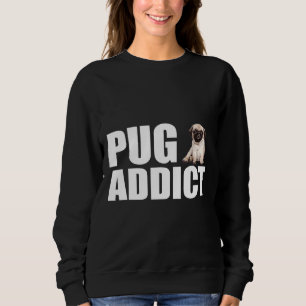 Sweatshirt Chien carlin - Addict Carlin T-Shirt essentiel 874