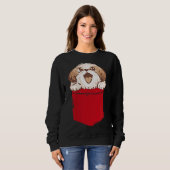 Sweatshirt Chien Chien Chien Chien Chien Chien Chien Chien Da (Devant entier)