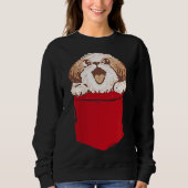 Sweatshirt Chien Chien Chien Chien Chien Chien Chien Chien Da (Devant)