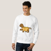 Sweatshirt Chien comme chien de garde (Devant entier)