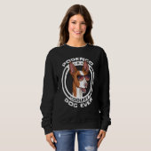 Sweatshirt Chien Cool Podenco Ibiza (Devant entier)