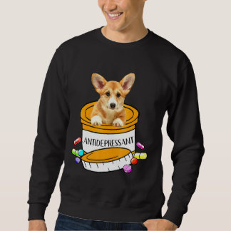 Sweatshirt Chien Corgi Vintage Pour Chien Garçon