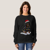 Sweatshirt Chien Dachshund 3 (Devant entier)