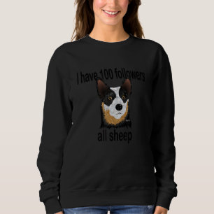 Sweatshirt Chien de bétail australien avec Followers Blue Hee