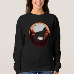 Sweatshirt Chien de bétail australien Heeler Retro 5