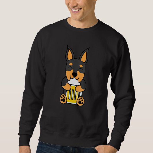 Sweatshirt Chien de chair miniature (Devant)