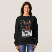 Sweatshirt Chien de chasse de chasse allemand Pinscher (Devant entier)