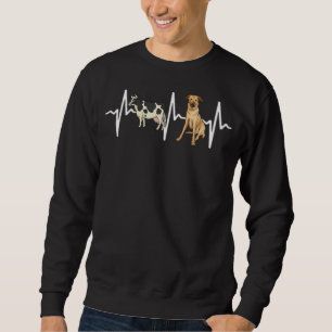 Sweatshirt Chien de Chinook tacheté par la vache