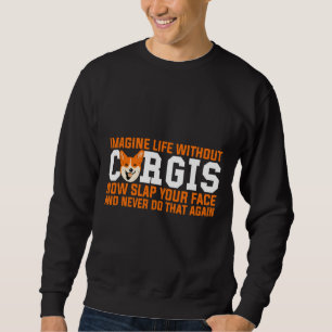 Sweatshirt Chien de Corgi 1042