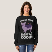 Sweatshirt Chien de Corgi 1047 (Devant entier)