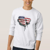 Sweatshirt Chien de garde américain - Colley de frontière (Devant)