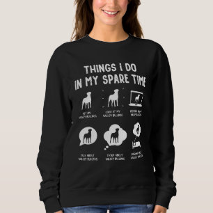 Sweatshirt Chien de la vallée Choses à faire pendant le temps