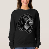 Sweatshirt Chien de Labradoodle (Devant)