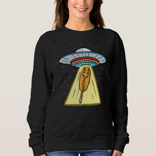 Sweatshirt Chien De Maïs Ufo (Devant)