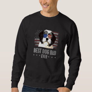 Sweatshirt Chien de mer polonais Lowland Meilleur Chien Papa