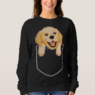 Sweatshirt Chien de poche de pochette du Labrador, dressé