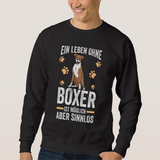 Sweatshirt Chien de race allemande (Devant)