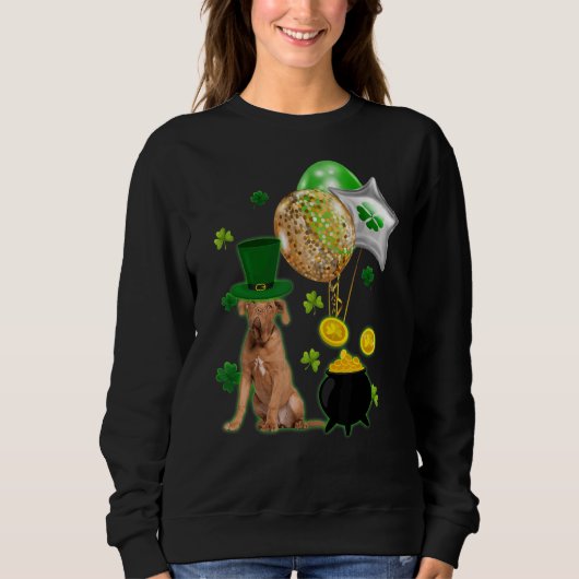Sweatshirt Chien de Rhodesian Ridgeback (Devant)