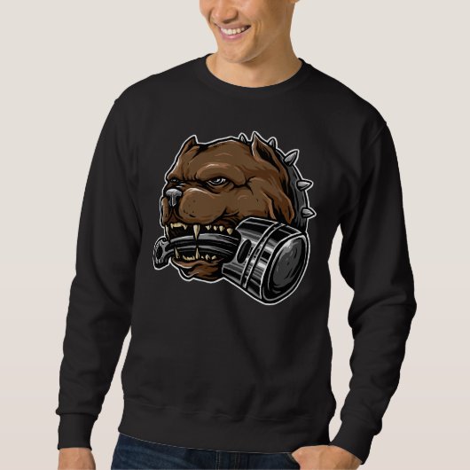 Sweatshirt Chien de taureau essentiel 28 (Devant)