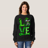 Sweatshirt Chien de taureau français (Devant entier)