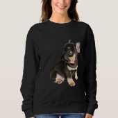 Sweatshirt Chien de taureau français 1 (Devant)