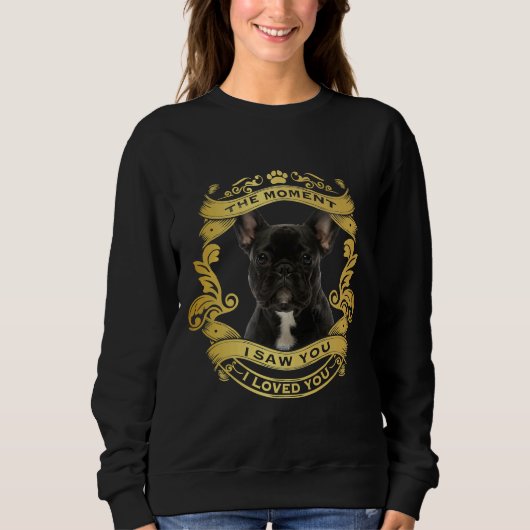 Sweatshirt Chien de taureau français 97 (Devant)