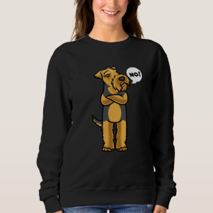 Sweatshirt Chien de Terrier gallois têtu