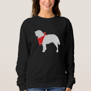 Sweatshirt Chien d'Espagne d'Amérique en eau portant la banan