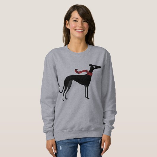 Sweatshirt Chien d'hiver (Devant entier)