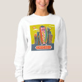 Sweatshirt Chien d'hôte de style Chicago (Devant)