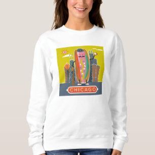 Sweatshirt Chien d'hôte de style Chicago