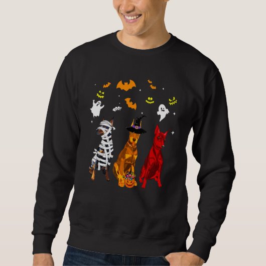 Sweatshirt Chien Dobermann Pinscher (Devant)