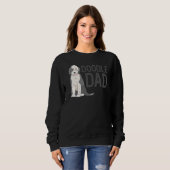Sweatshirt Chien Doodle papa Sheepadoodle (Devant entier)