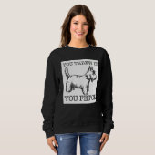 Sweatshirt Chien écossais de Terrier (Devant entier)