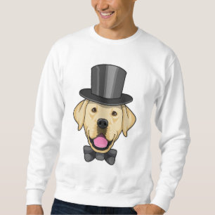 Sweatshirt Chien en marié avec noeud papillon