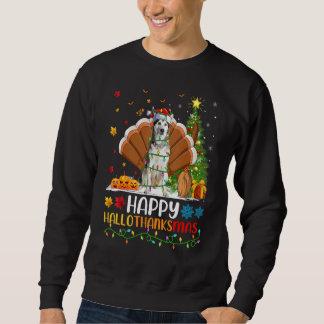Sweatshirt Chien Heureux Malamute d'Alaska Chien Hellothank