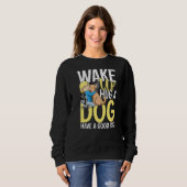 Sweatshirt Chien Hug (Devant entier)