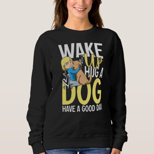 Sweatshirt Chien Hug (Devant)